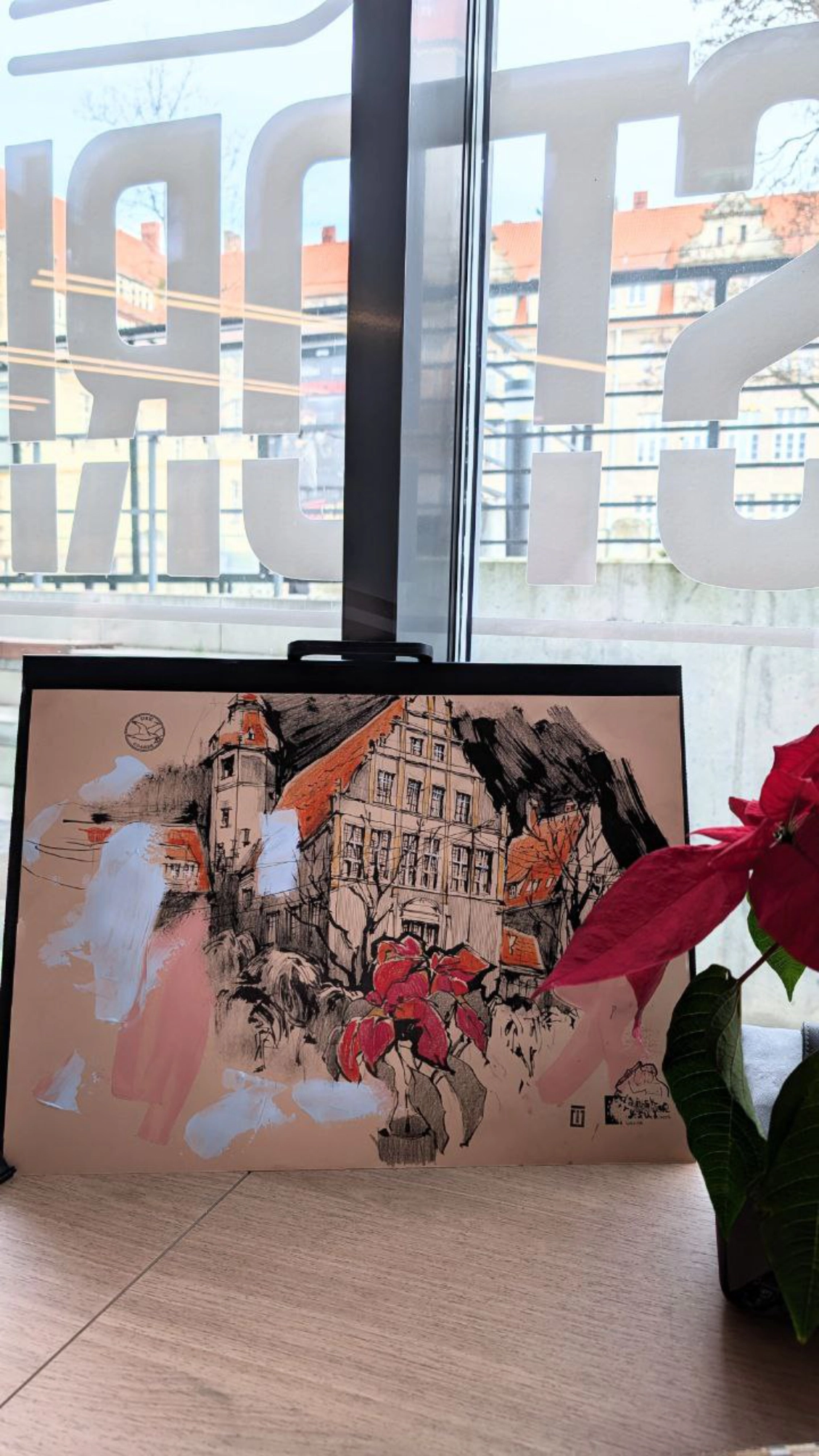 “Sketch 52. Festoria”, 2025, ink, pencil, acrylic on color paper, 35x50 cm, Tetiana Ocheredko - Image 3