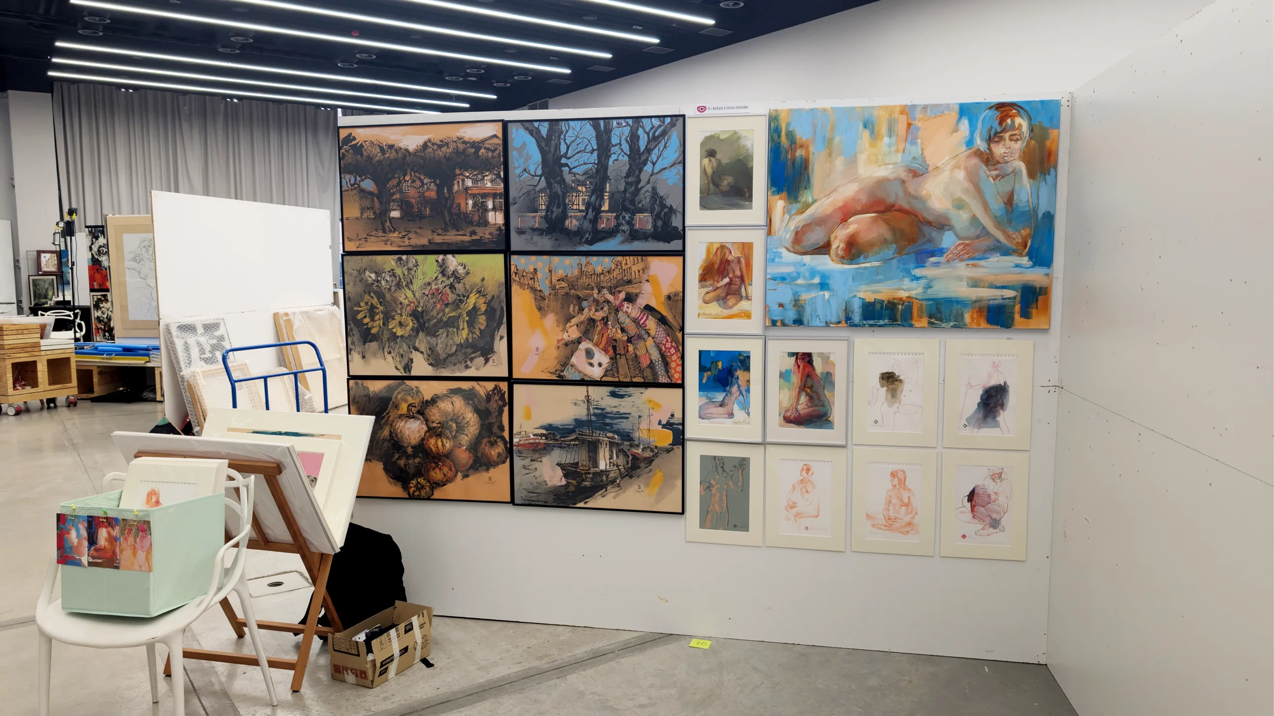 Painting: Targowisko Sztuki Warszawa-2025
Stanowisko 70